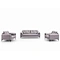 Leather modular sofa